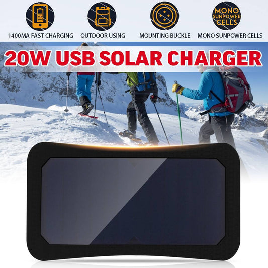 Portable Solar Charging Pack Outdoor Power Generation Panel - Luxitt