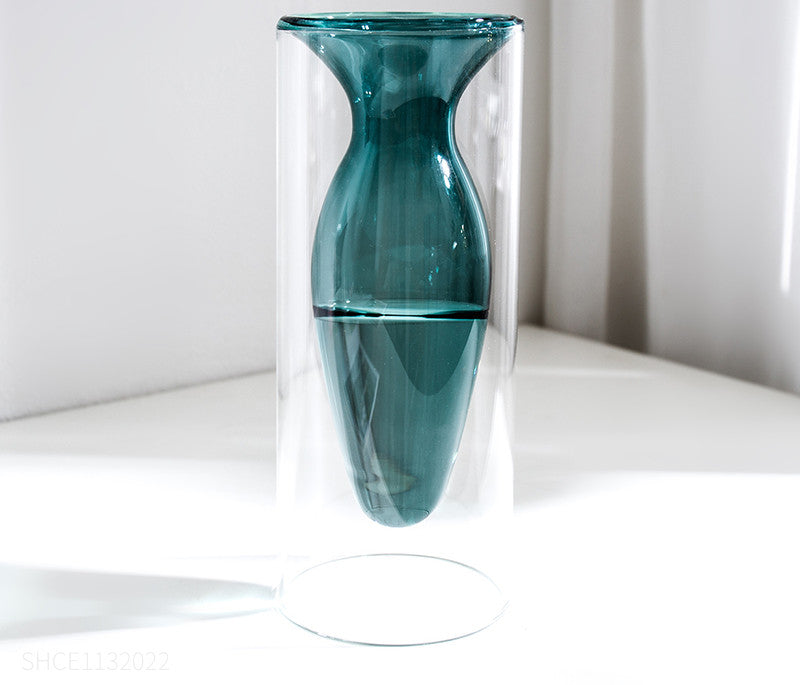 European style glass vase - Luxitt