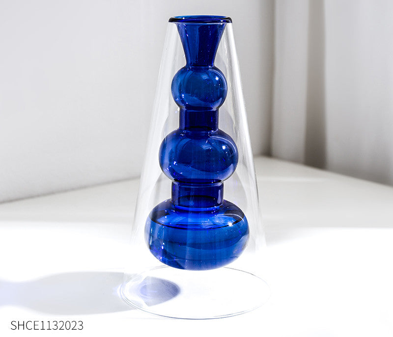 European style glass vase - Luxitt