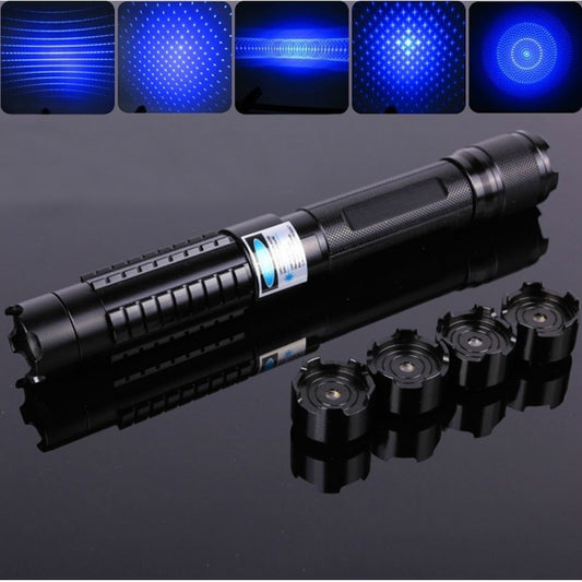 High Power Blue Laser Flashlight Multi-Function Flashlight Easy to Carry - Luxitt
