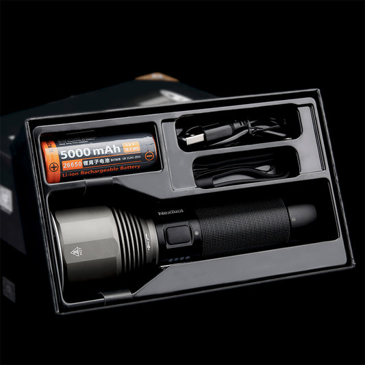 Rechargeable High-Intensity Flashlight - Luxitt