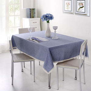 Multipurpose Anti-Scald Waterproof Tablecloth, Ideal for Coffee Tables, Bedside Tables, TV Counters - Luxitt