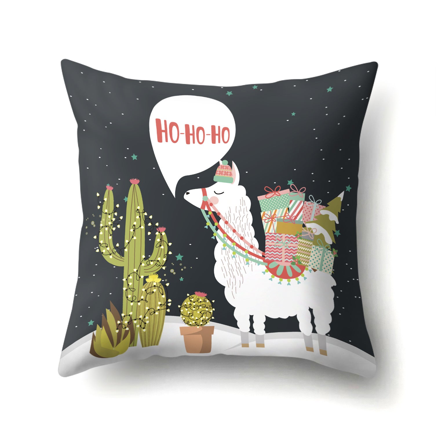 Alpaca Creative Polyester Pillow Cover - Luxitt