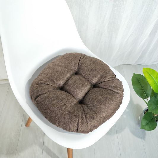 Japanese Tatami Cushion Fresh Cotton and Linen Steamed Bun Cushion - Luxitt