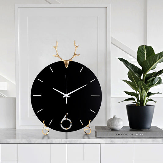 Fashion Ornaments Nordic Living Room Desk Clock - Luxitt
