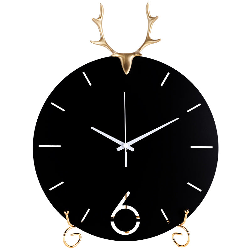 Fashion Ornaments Nordic Living Room Desk Clock - Luxitt