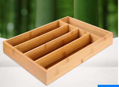 Bamboo Drawer Storage Box Factory Outlet Ideas Home Storage Box Tableware Storage Box - Luxitt