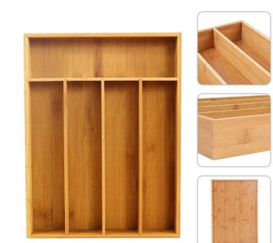Bamboo Drawer Storage Box Factory Outlet Ideas Home Storage Box Tableware Storage Box - Luxitt