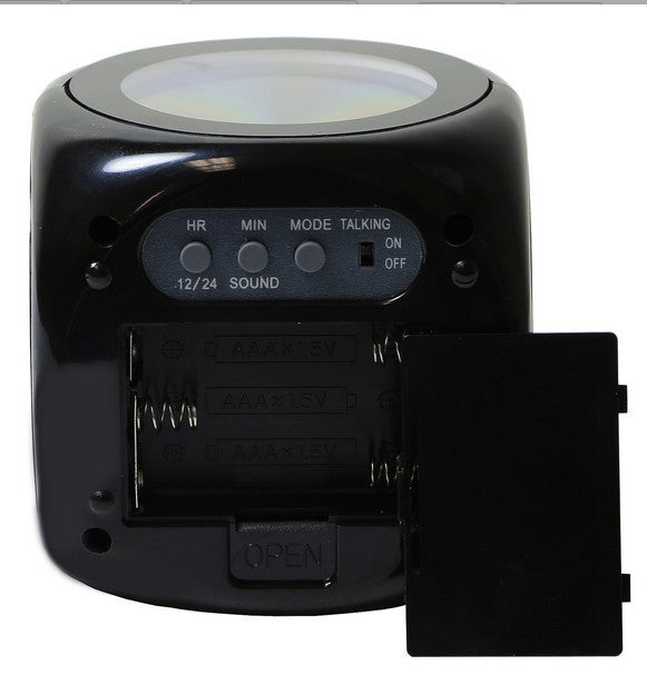 Voice Report LED Projection Alarm Clock - Luxitt