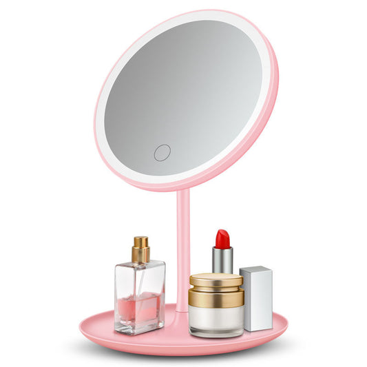 Portable Three-Color Adjustable LED Makeup Mirror - Luxitt