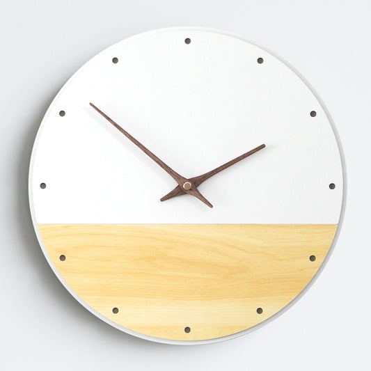 Japanese Style Simple Wall Clock, Living Room Clock - Luxitt
