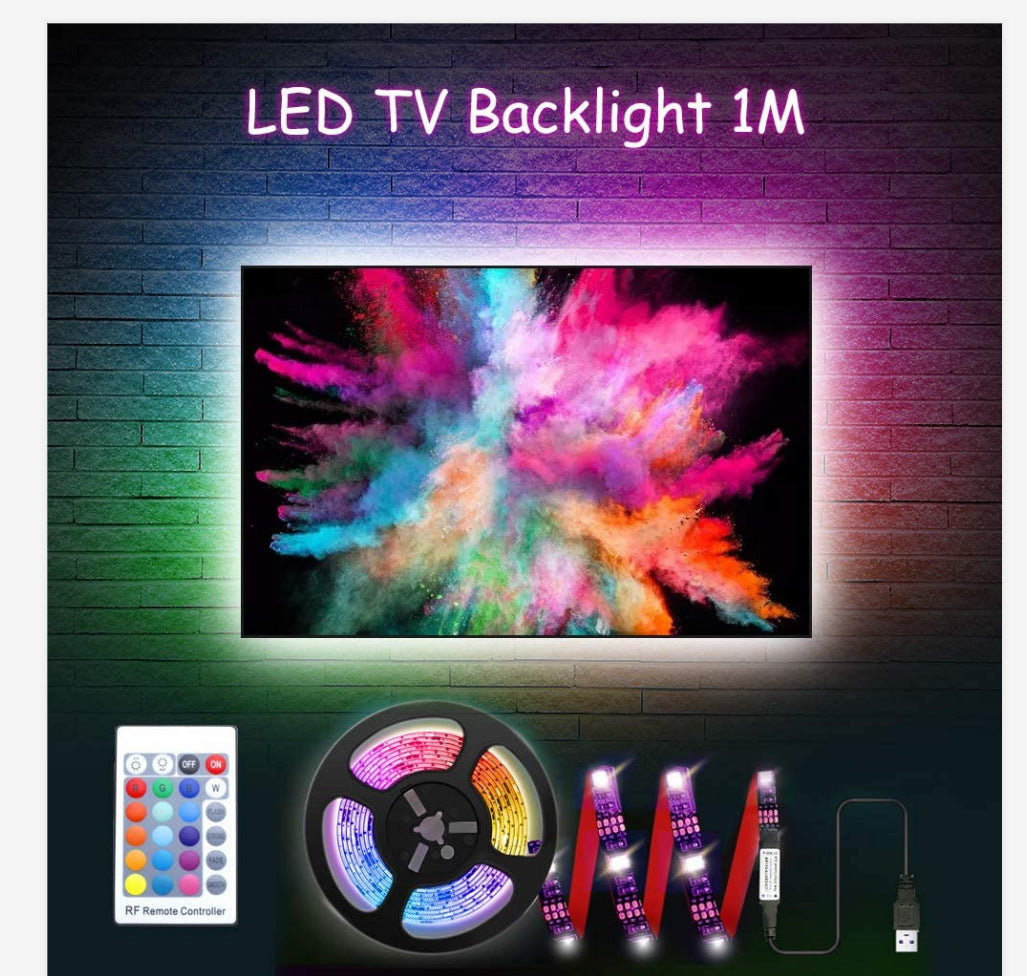 USB-Powered 5V TV Ambient Lighting Kit - Luxitt