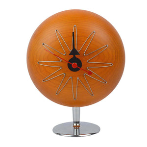 Vintage Maruko Desk Clock Nelson Clock Ball Table Clock Retro - Luxitt