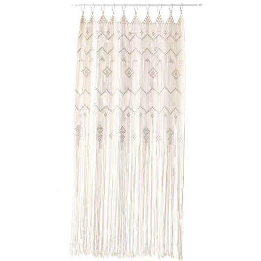 European Style Bohemian Hand Woven Curtain Finished Hoop Door Curtain Tapestry - Luxitt