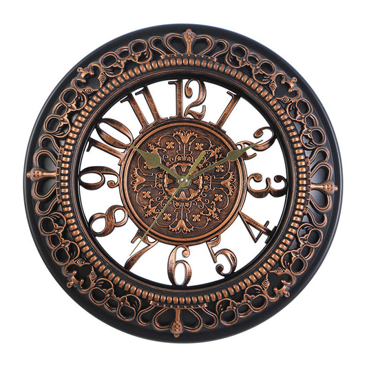 Round Antique Wal Clock - Luxitt
