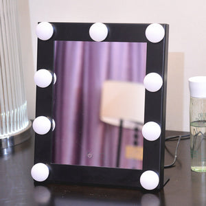Makeup Mirror with Square Light Bulbs - Luxitt