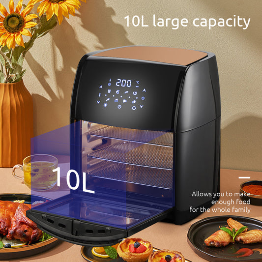 Large Capacity 12L Home Air Fryer Making Crispy Chips - Luxitt