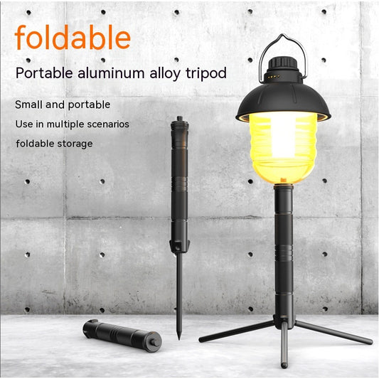 Multifunctional Aluminum Alloy Outdoor Light Stand Floor Outlet