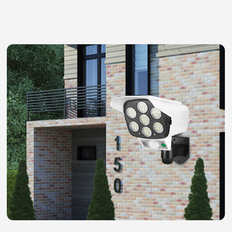 SolarGuard Simulated Surveillance Wall Light - Luxitt