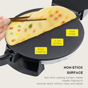 Single-Side Heating Crepes Maker for Home Use - Luxitt