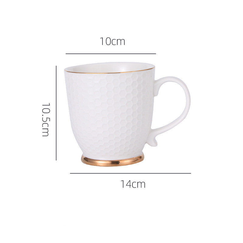 Tea Coffee Morandi Ceramic Flower Mug - Luxitt