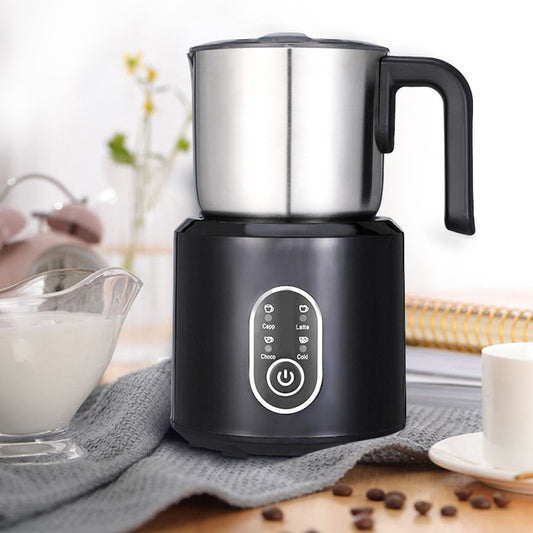 Electric Milk Heating and Foam Maker with Plastic Design - Luxitt