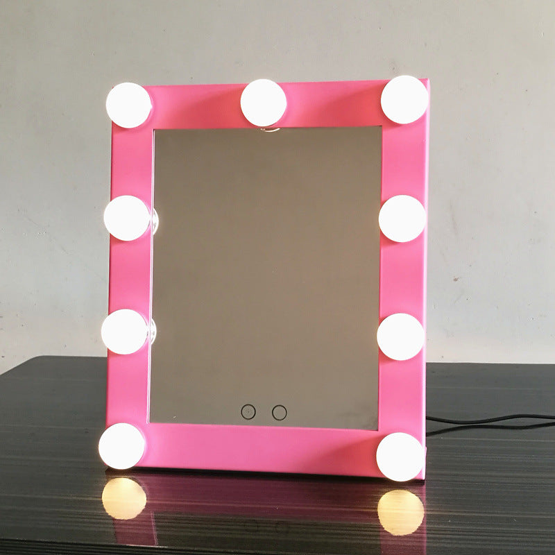 Makeup Mirror with Square Light Bulbs - Luxitt