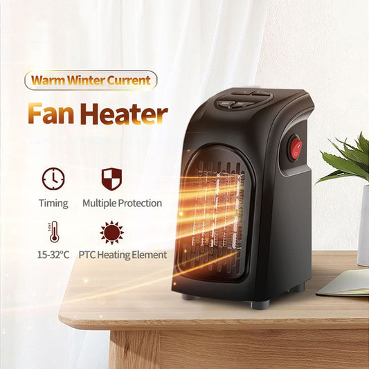Winter Air Heater Fan Heater Electric Home Heaters Mini Room Air Wall Heater Ceramic Heating Warmer Fan For Home Office Camping - Luxitt