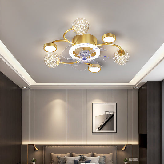 Contemporary Intelli-Light Ceiling Fan - Luxitt