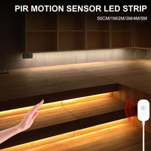 Waterproof LED Light Bar with Sensor-Activated Soft Lighting - Luxitt