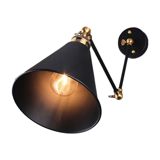 Folding Wall Light with Retro Appeal - Luxitt