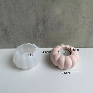 Silicone Mold Pumpkin Candle Holder - Luxitt