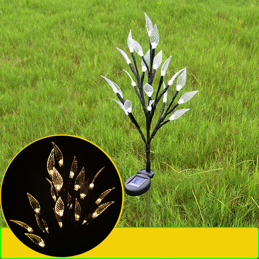 Nature-Inspired Solar Leaf Branch Light - Luxitt