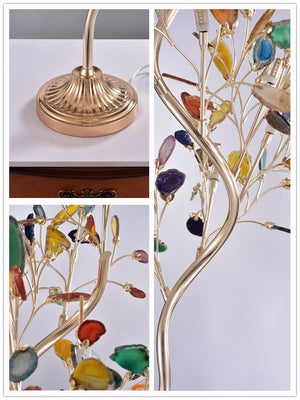 Nordic Creative Agate Tree Branch Floor Lamp - Luxitt