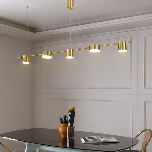 Scandinavian Style Minimalist Dining Room Creative Personality Three LED Pendant Lamp