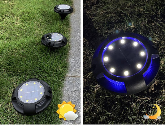 SolarGlo LED Underground Lawn Light - Luxitt