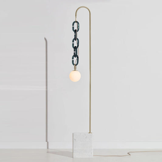 Metal Chain Pendant Floor Lamp - Luxitt