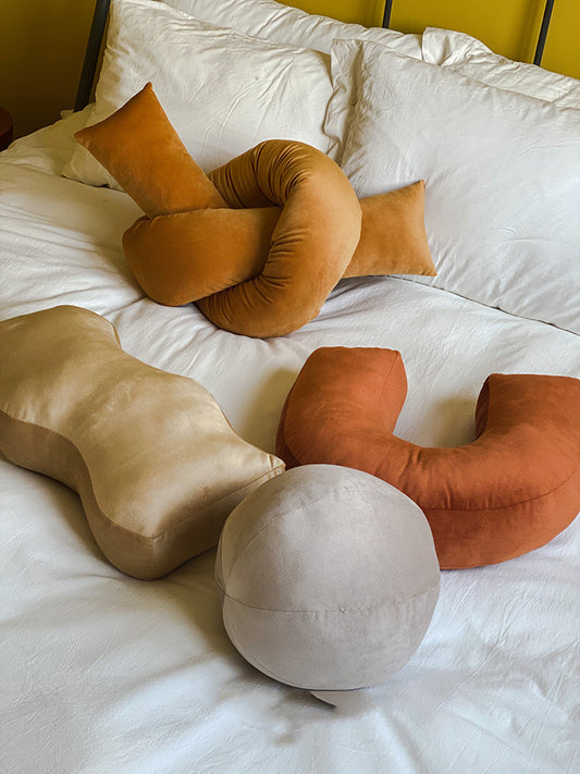 Nordic Decorative Geometric Three-dimensional Velvet Pillow Cushion - Luxitt