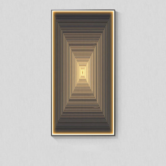 Wall-Mounted Lighted Abstract Art - Luxitt