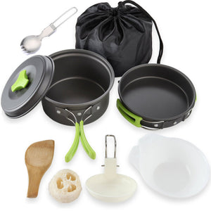 Outdoor cookware 1-2 people camping cookware set - Luxitt