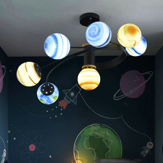 Cartoon Cosmos Kids' Bedroom Lighting - Luxitt