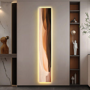 Abstract Entryway Decorative Painting with LED Sense Light - Luxitt