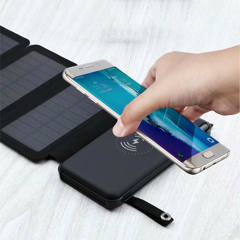 Detachable Solar Power Bank Wireless Charging - Luxitt