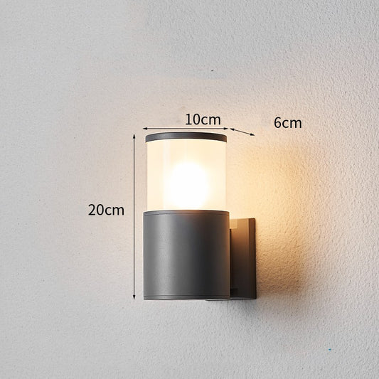 Waterproof LED Corridor Wall Lamp with Modern Simplicity - Luxitt