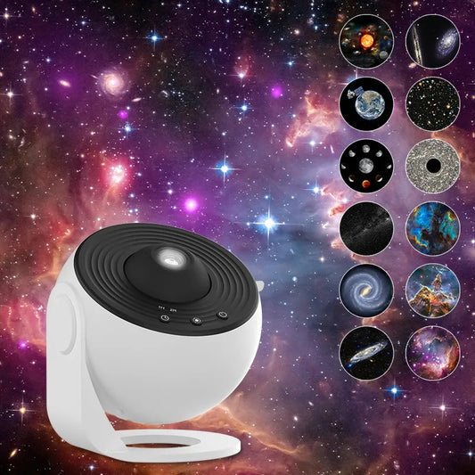Night Light Galaxy Projector Starry Sky Projector 360 Rotate Planetarium Lamp For Kids Bedroom Valentines Day Gift Wedding Decor - Luxitt