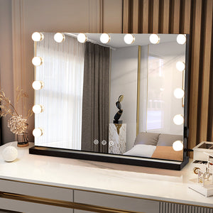LED Vanity Mirror with Bulb, Perfect for Mirror and Tabletop - Luxitt