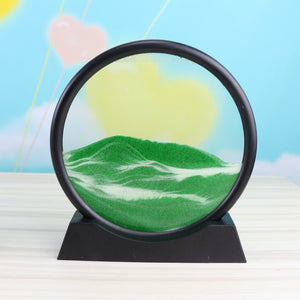 Quicksand Gift 3d Dynamic Sand Painting Art Decoration Personality Festival Birthday Living Room Decoration Small - Luxitt