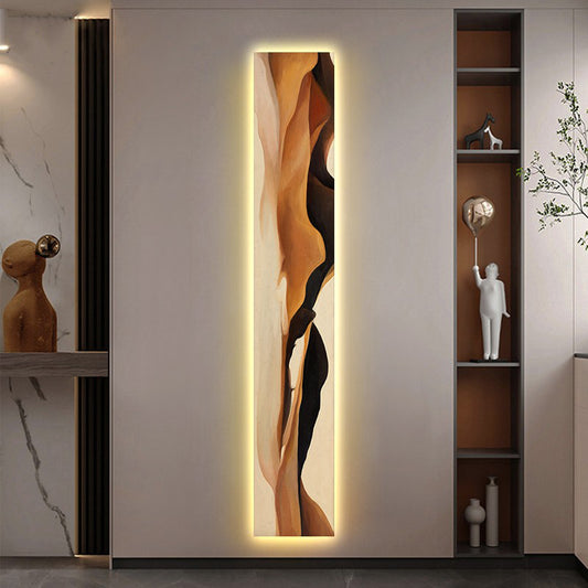 Abstract Entryway Decorative Painting with LED Sense Light - Luxitt