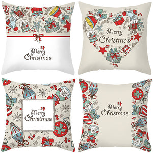 Christmas Pillow Cover Sofa Living Room Combination - Luxitt