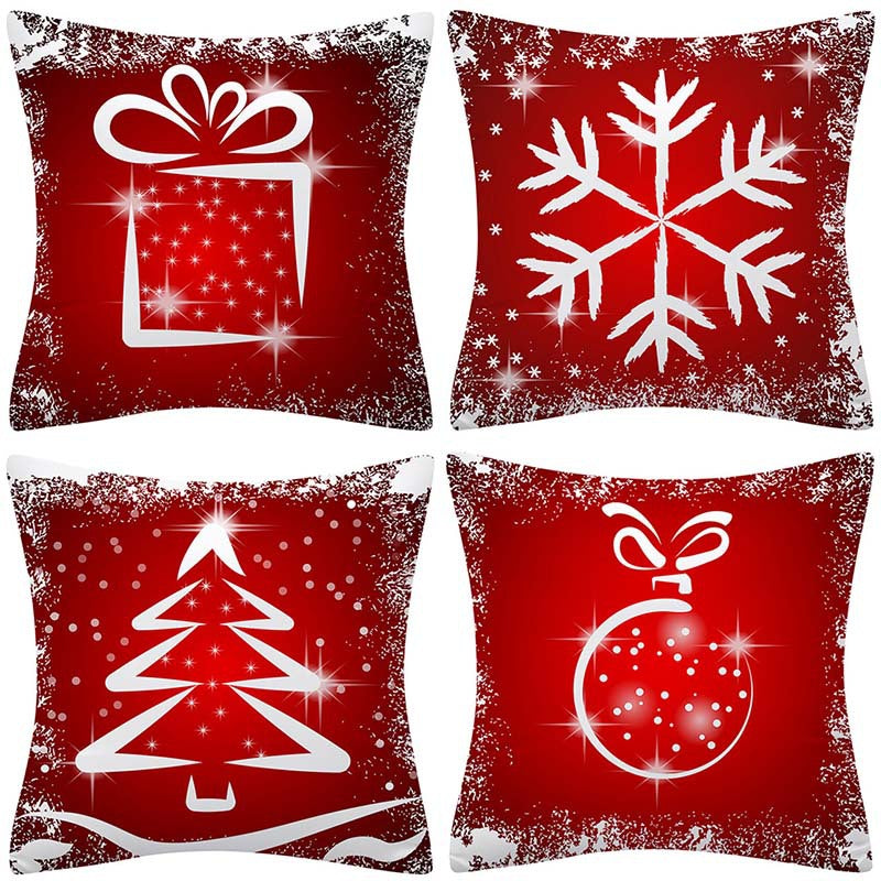 Christmas Pillow Cover Sofa Living Room Combination - Luxitt